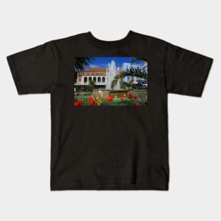 Pavilion Fountain Kids T-Shirt